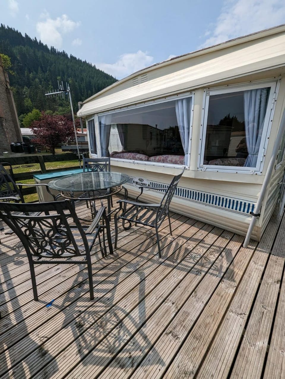 Balcony/Terrace, Mountain view