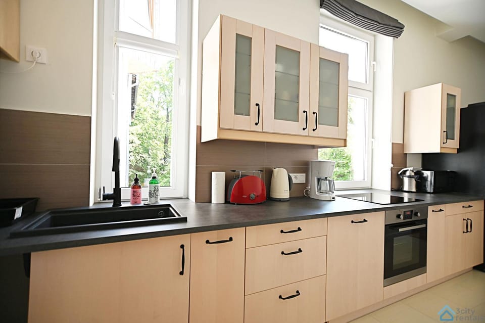 Coffee/tea facilities, Kitchen or kitchenette, pet friendly, stove, toaster