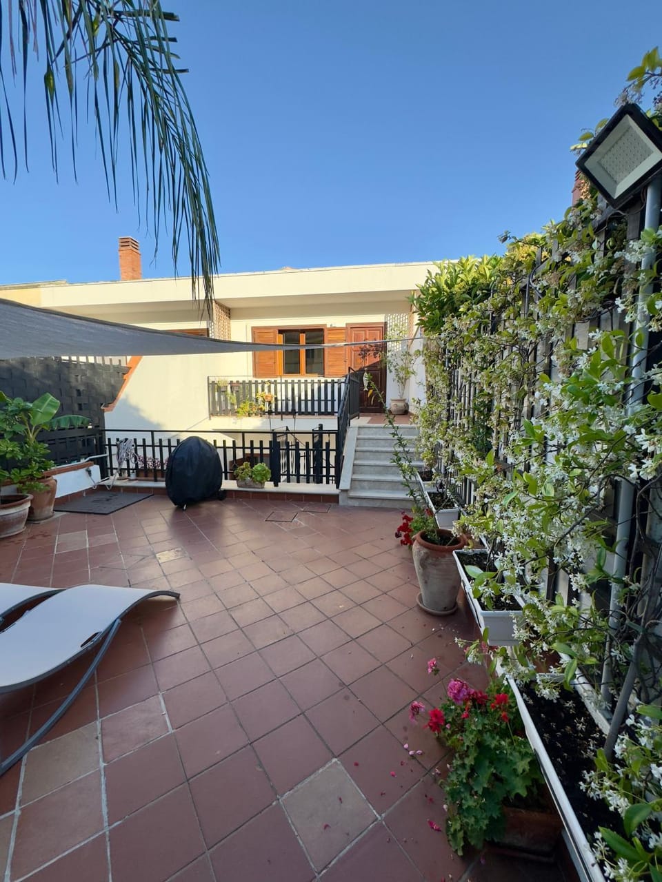 Property building, Patio, Garden, Garden view