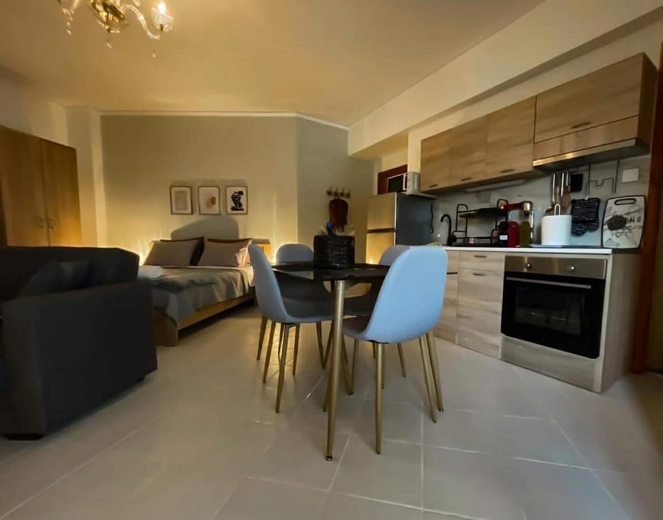 Kitchen or kitchenette, Seating area, minibar, pet friendly