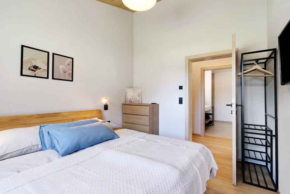 Property building, Living room, Bedroom