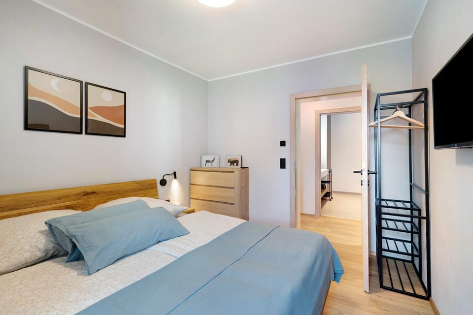 Property building, Living room, Bedroom
