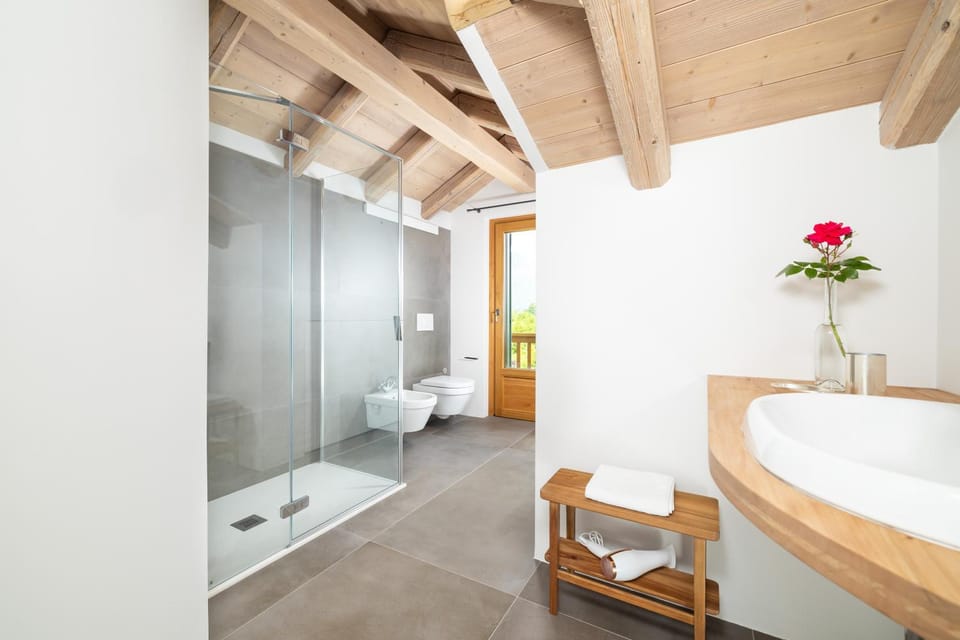 Shower, Toilet, Bathroom, towels