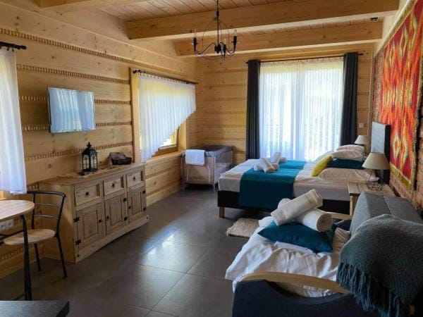 Bed, TV and multimedia, Kitchen or kitchenette, Photo of the whole room, minibar