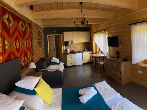 Bed, Kitchen or kitchenette, Photo of the whole room
