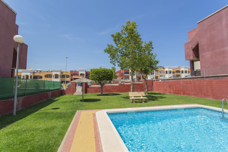 Property building, Pool view, Swimming pool
