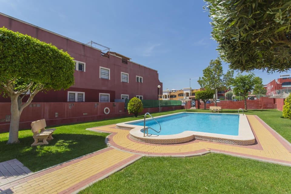 Property building, Pool view, Swimming pool