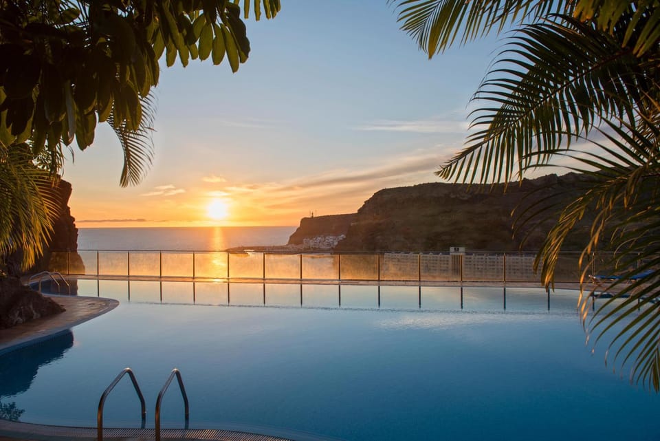 Sea view, Swimming pool, Sunset