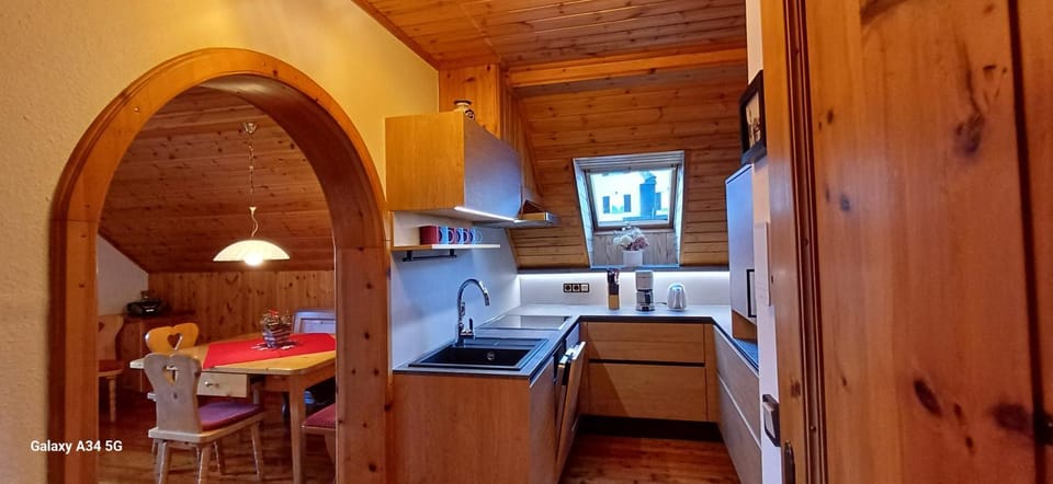 Kitchen or kitchenette, Dining area, oven