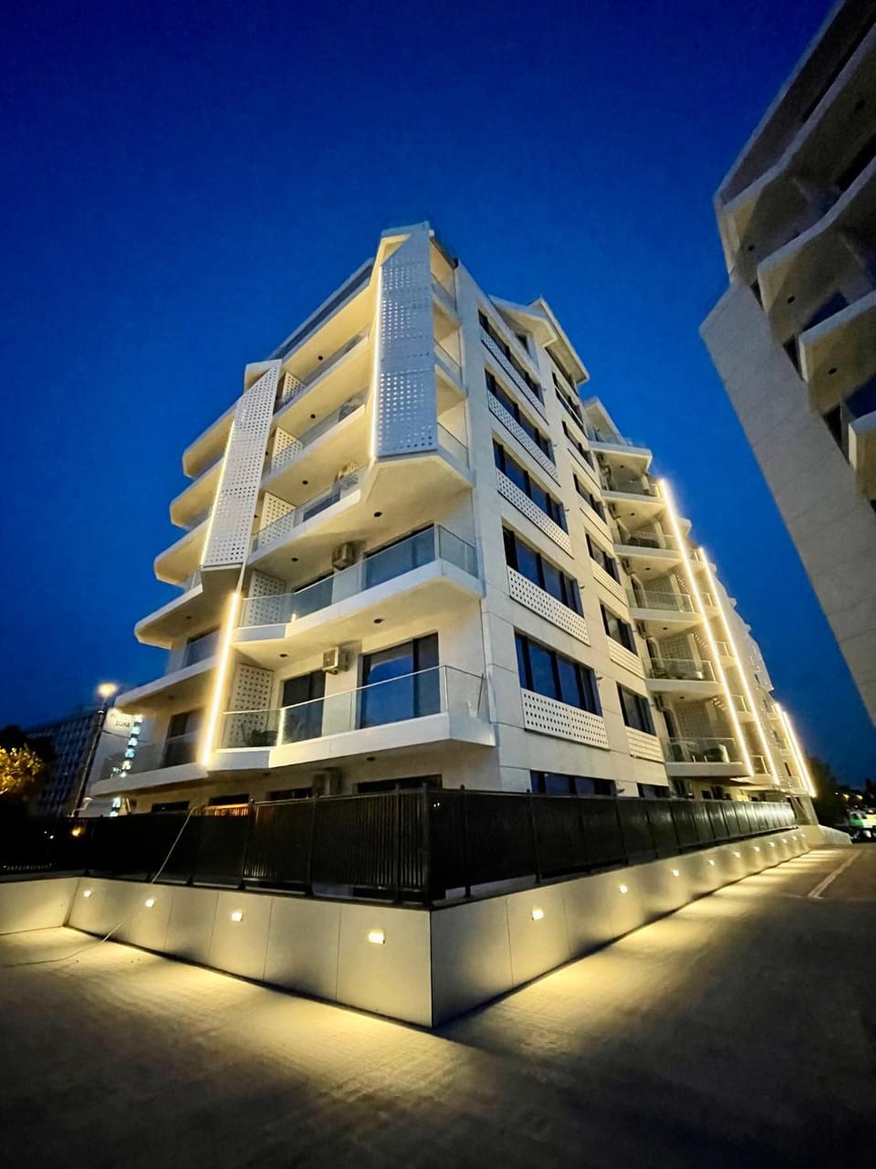 Property building, Night