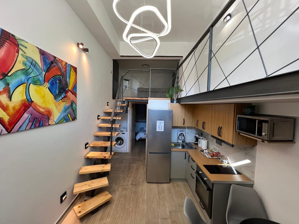 City Center Loft With Private Parking Apartment in Kavala