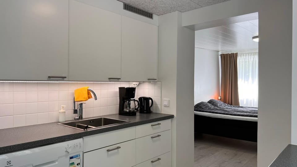 Coffee/tea facilities, Kitchen or kitchenette, Photo of the whole room