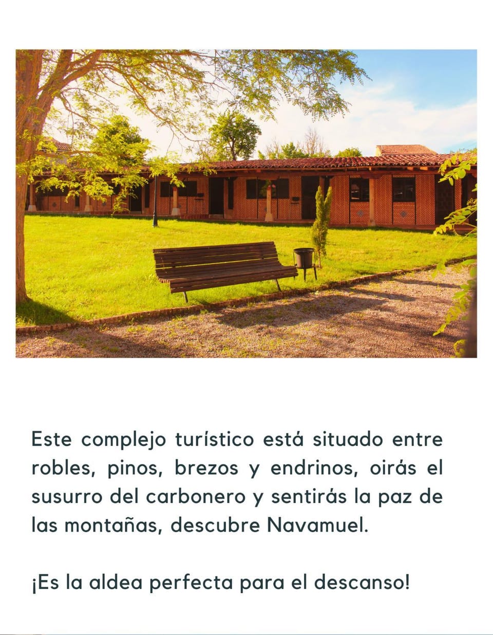 Property building, Garden, Text overlay
