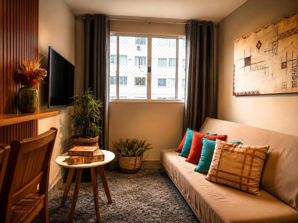 Flats Praia Uberlandia - Apt próximo ao Praia Clube - Area de lazer com Portaria 24 horas, piscina, academia, brinquedoteca, churrasqueira e áreas verdes para caminhadas Apartment in Uberlândia