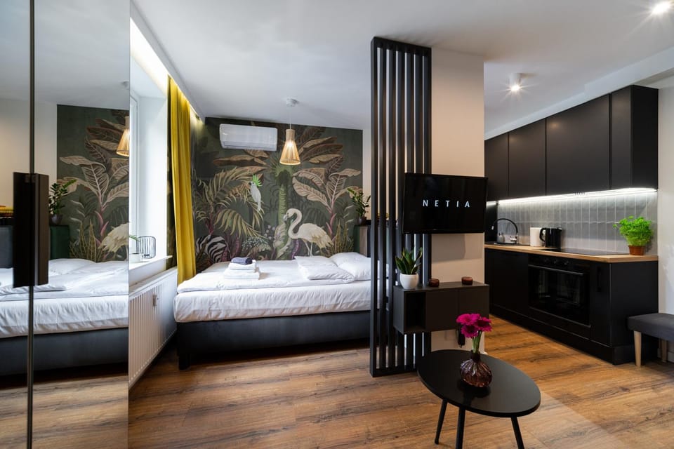 Living room, Bedroom