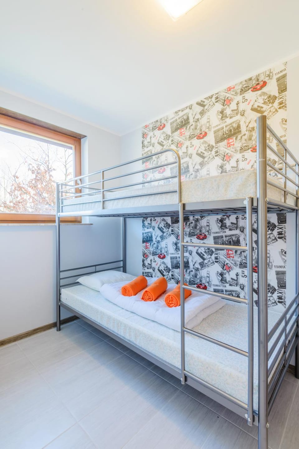Photo of the whole room, Bedroom, bunk bed