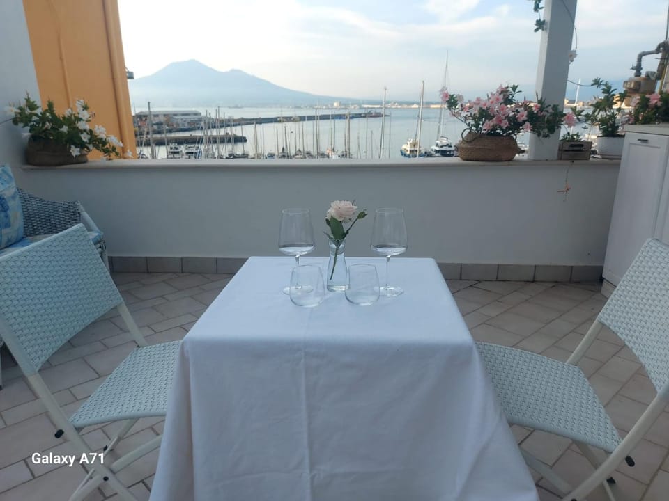 View (from property/room), Balcony/Terrace, Sea view