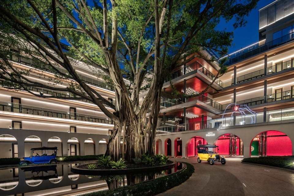 Property building, Night