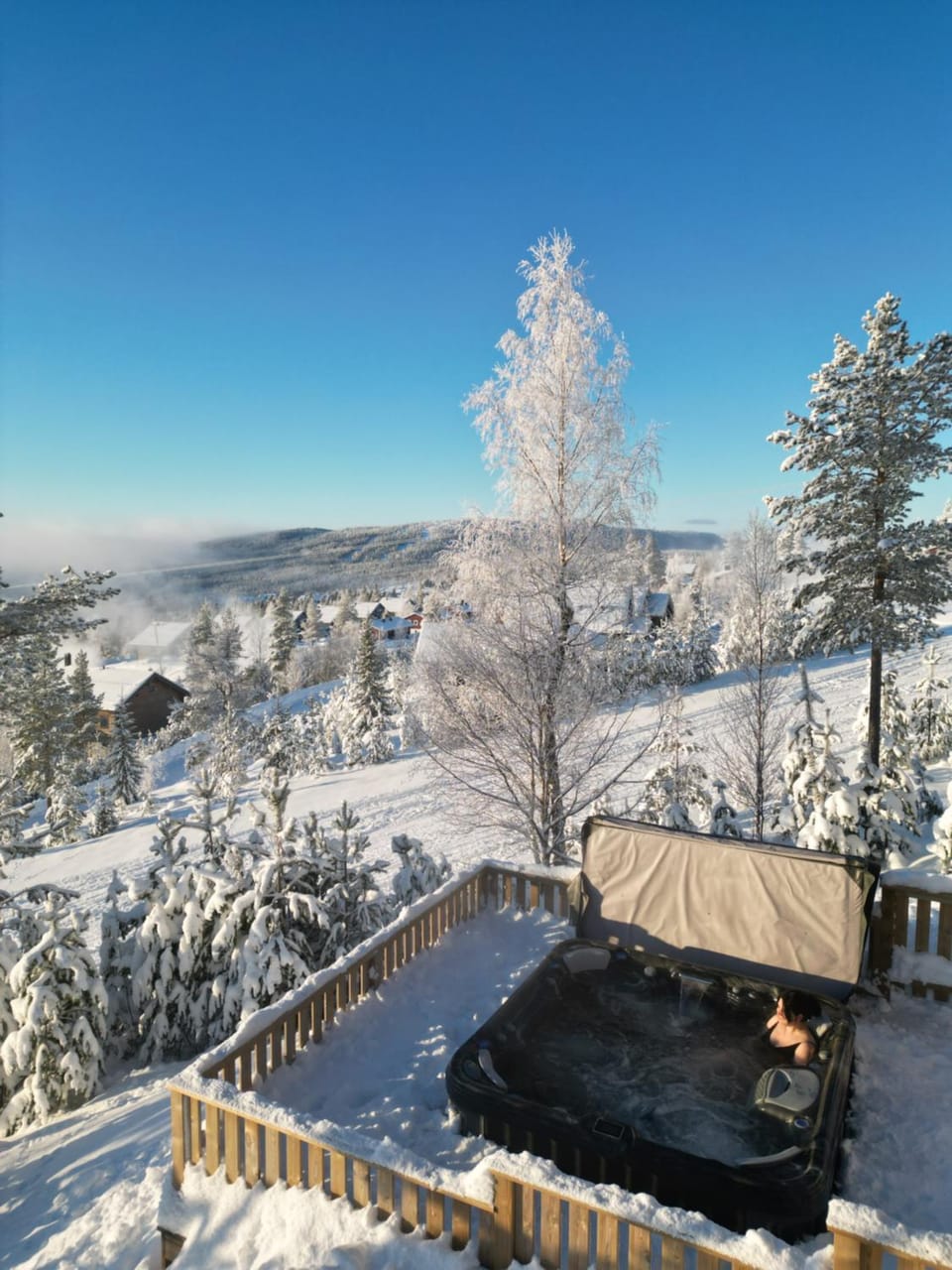 Fjällvidden - lyxig fjällstuga i Idre House in Innlandet