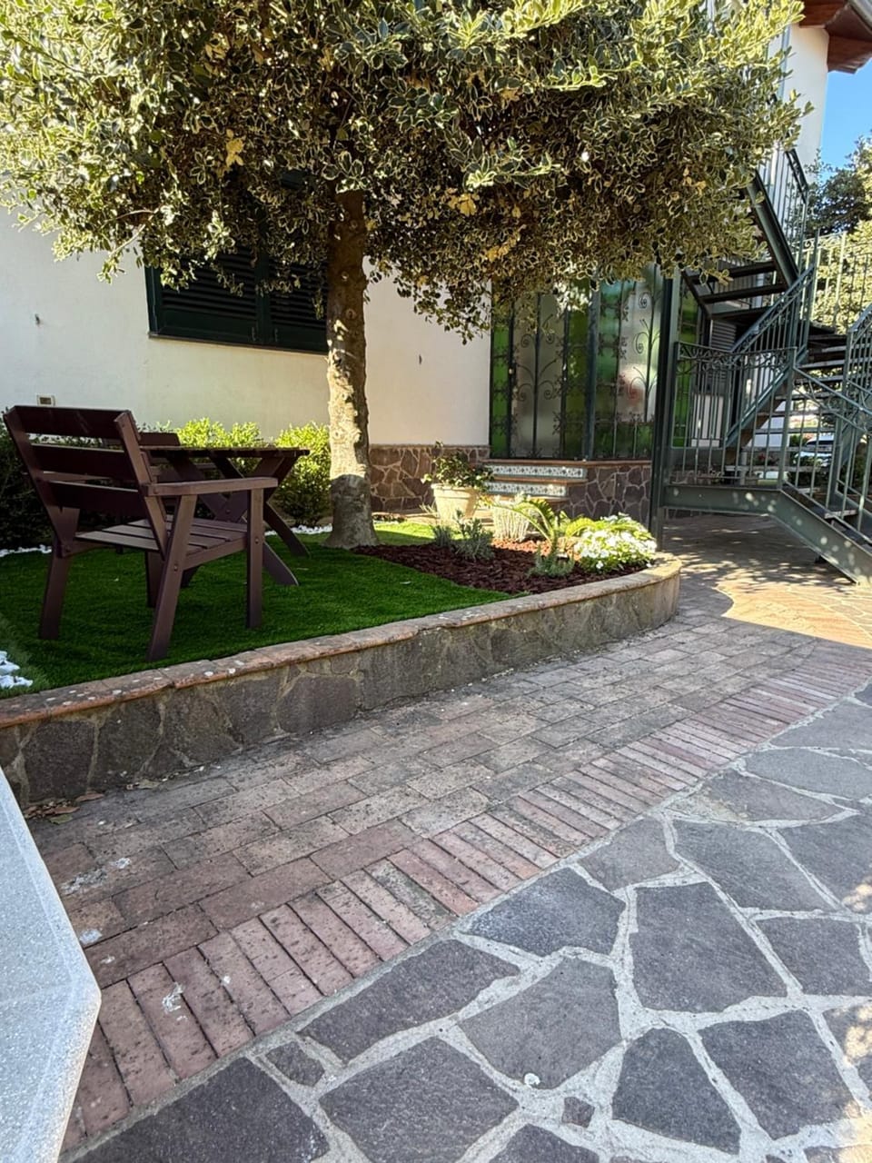 Patio, Garden, Garden view