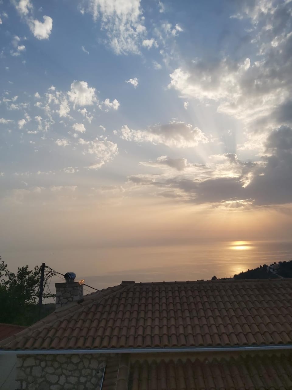 Sea view, Sunset