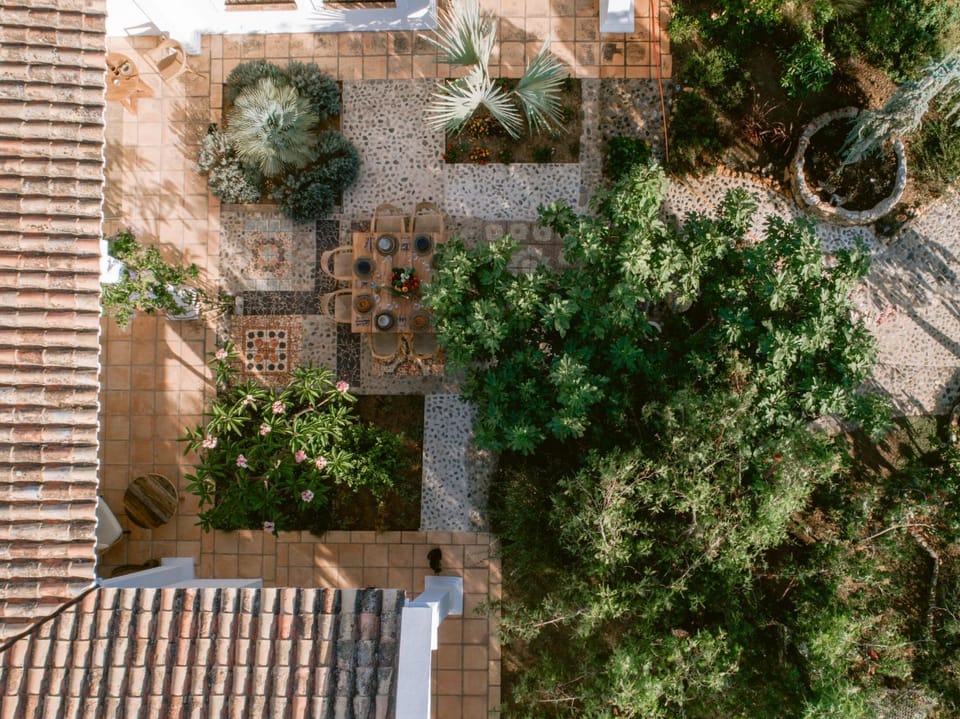 Patio, Garden, Dining area