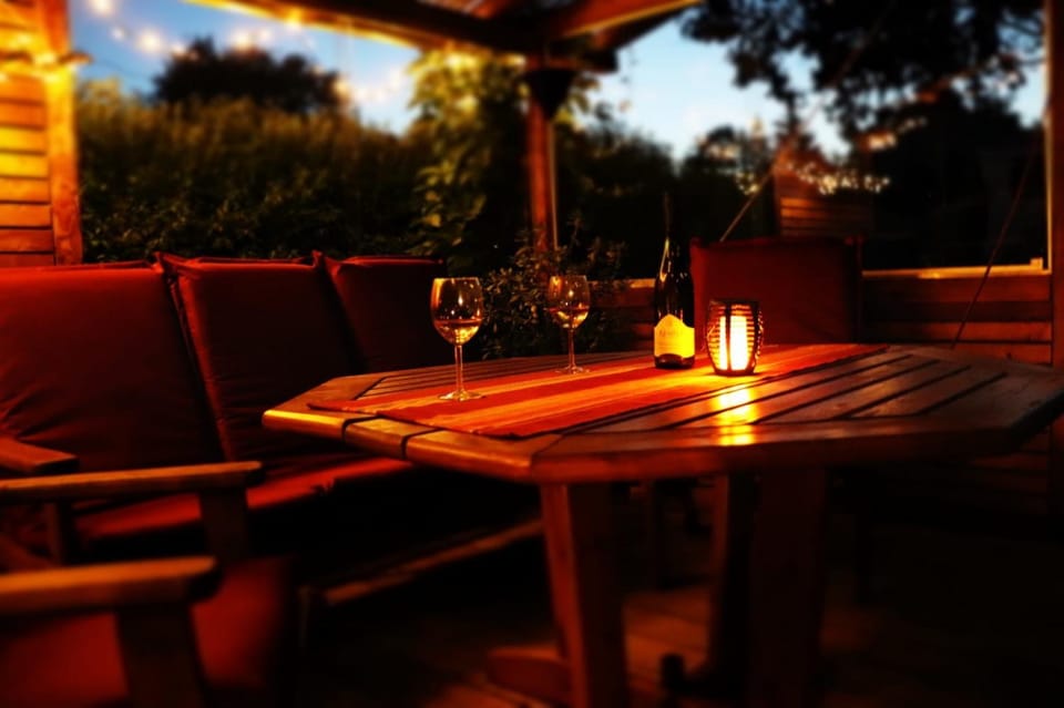 Patio, Seating area, Dining area