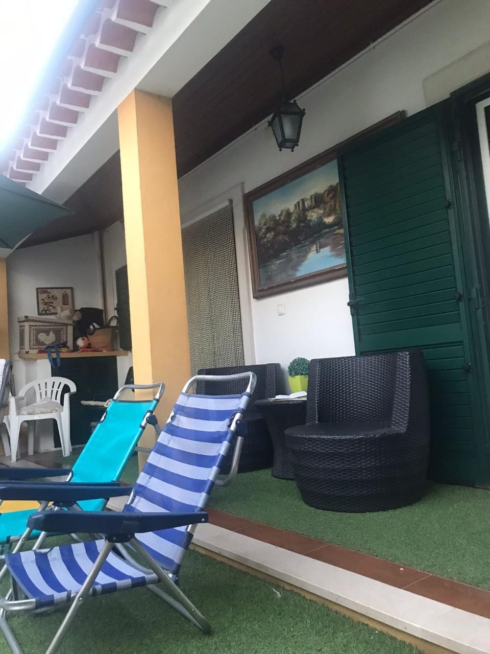 Patio, sunbed