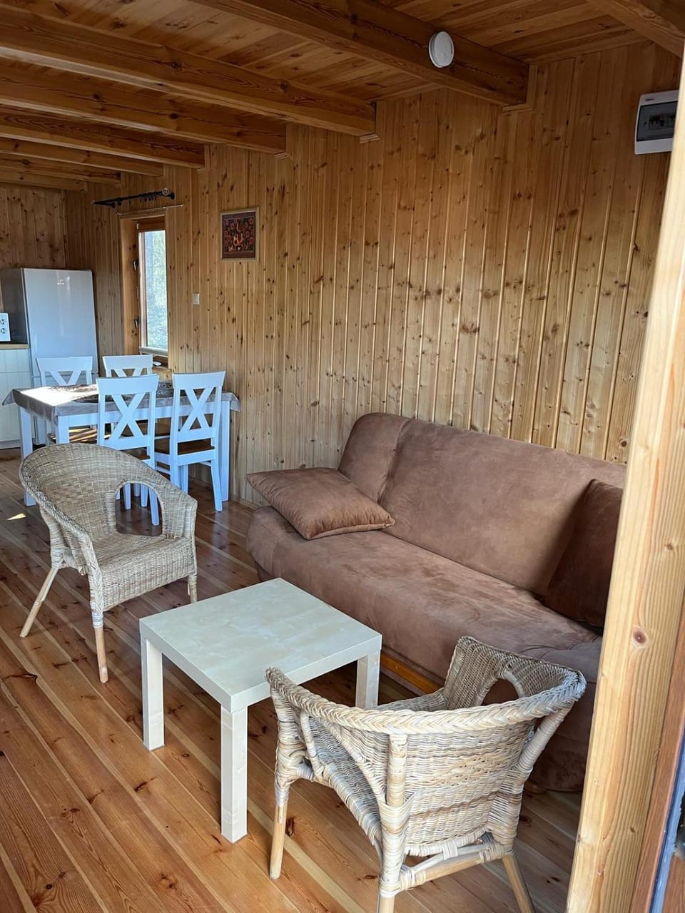 Domek całoroczny HAWAJE nad jeziorem Kazub House in Pomeranian Voivodeship