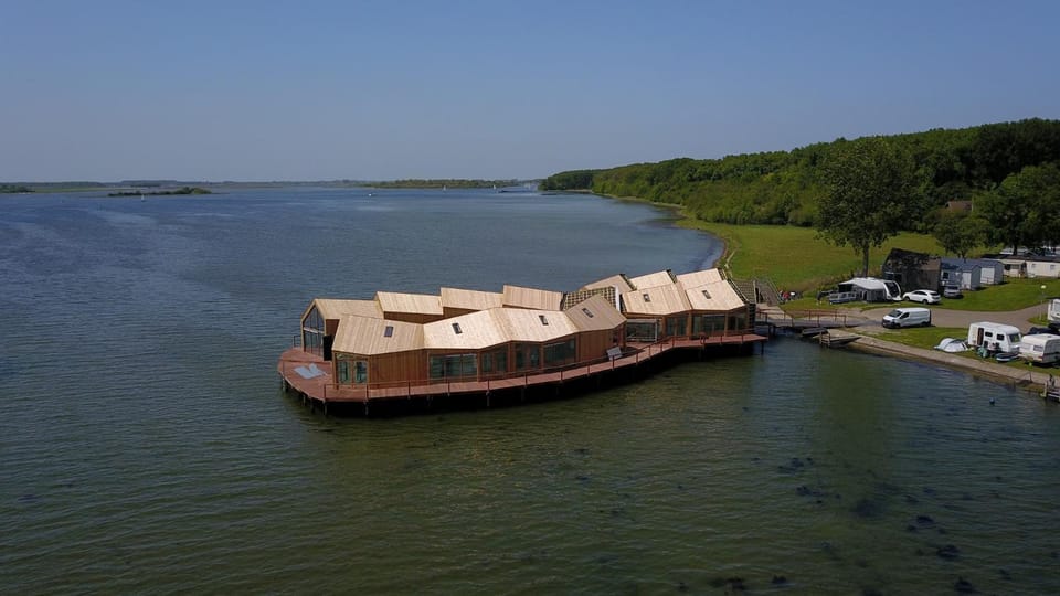 Natural landscape, Lake view