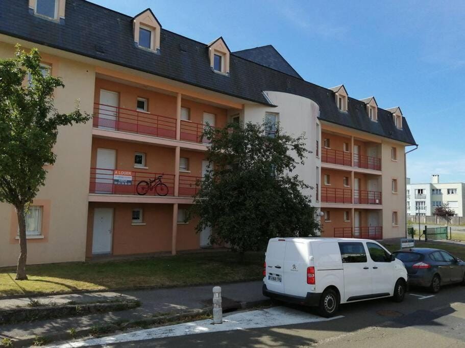 Studio 5 min du centre et de la gare Apartment in Normandy