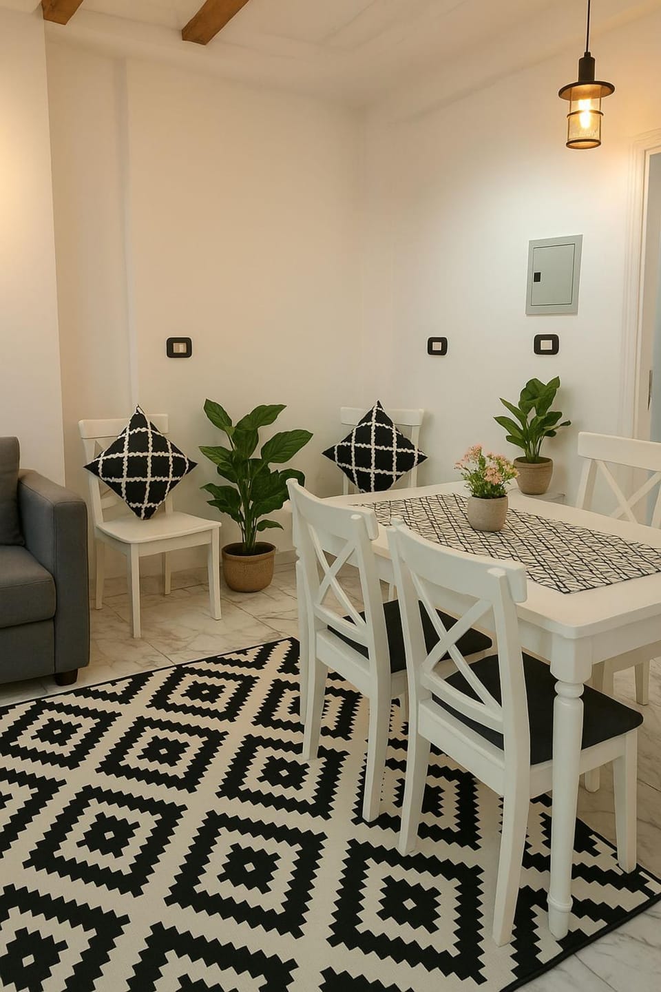 Living room, Dining area
