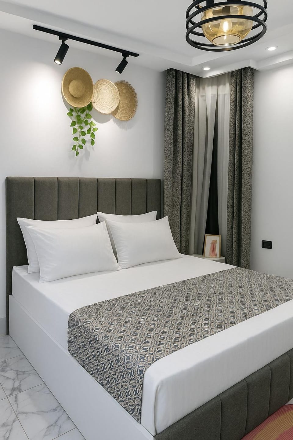Bed, Bedroom