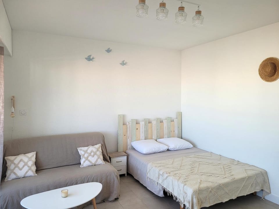 Studio 4 personnes a 600m de la plage et parking Apartment in Canet-en-Roussillon
