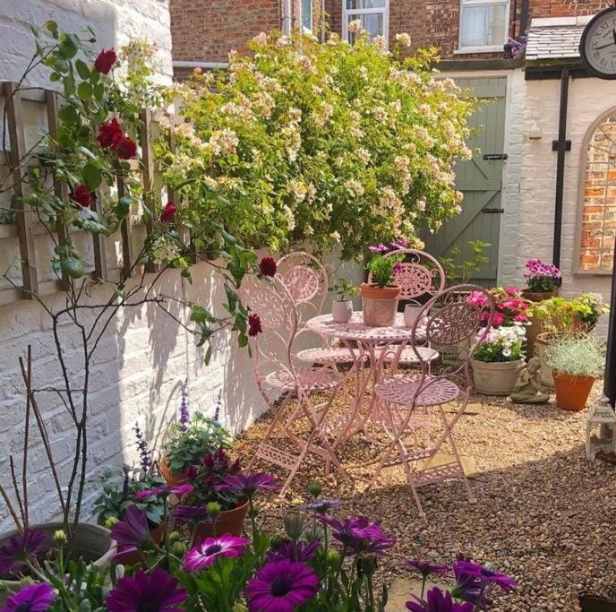Patio, Garden, Garden view
