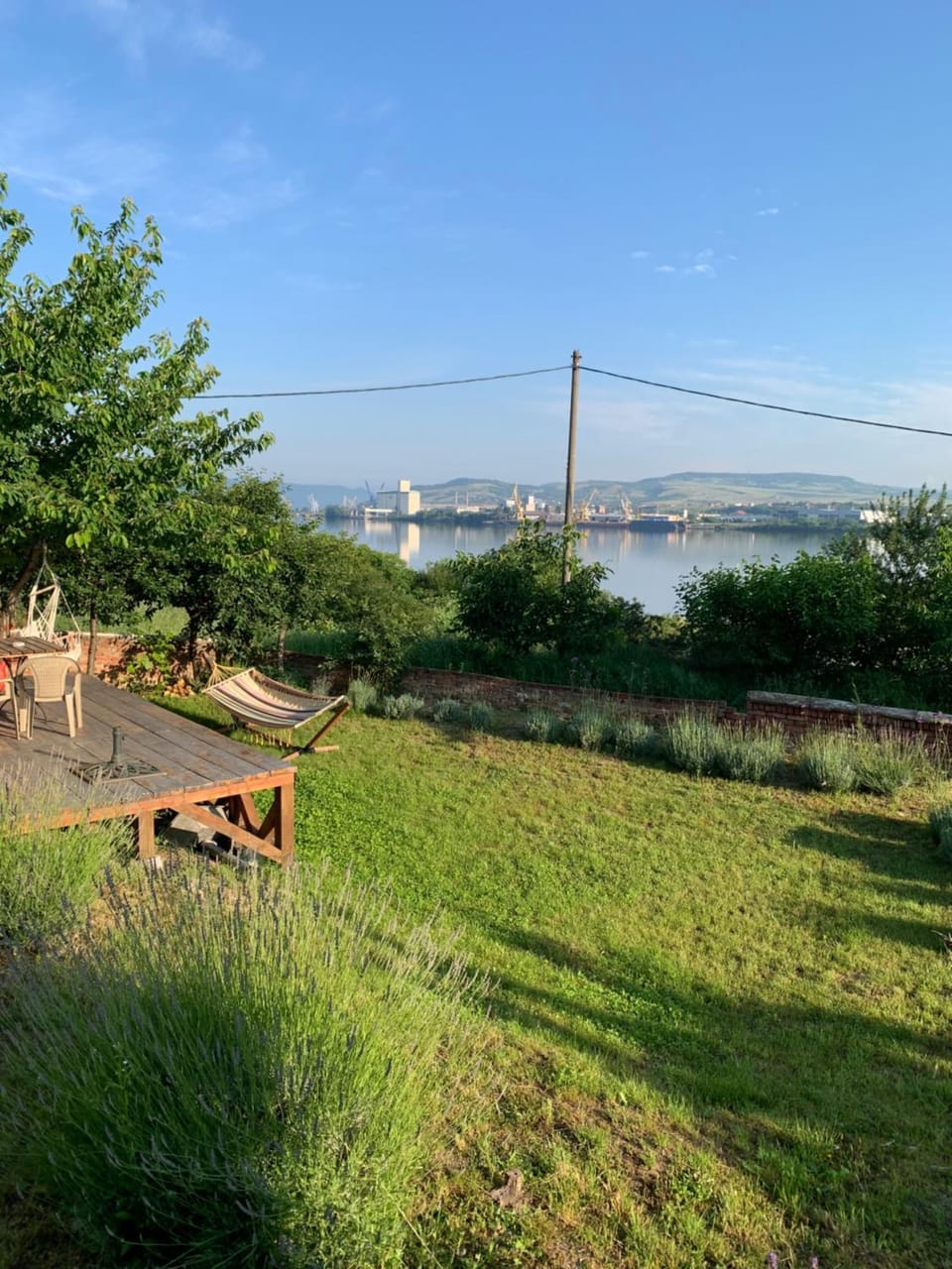 Garden view, River view
