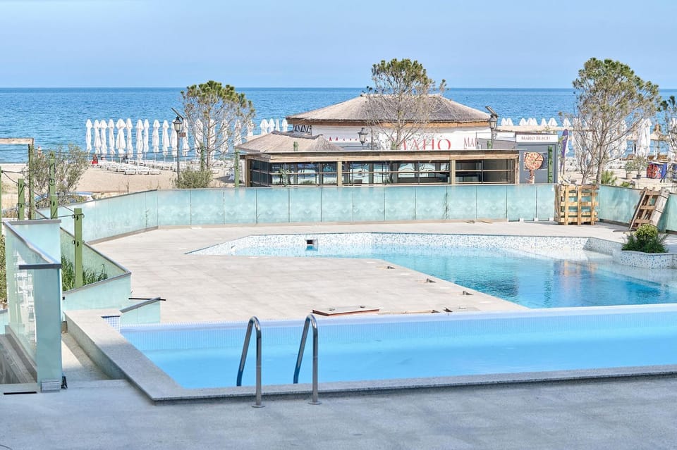 Pool view, Sea view, Swimming pool