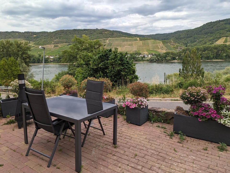 Nearby landmark, Natural landscape, Garden, Balcony/Terrace, Garden view, Mountain view, River view