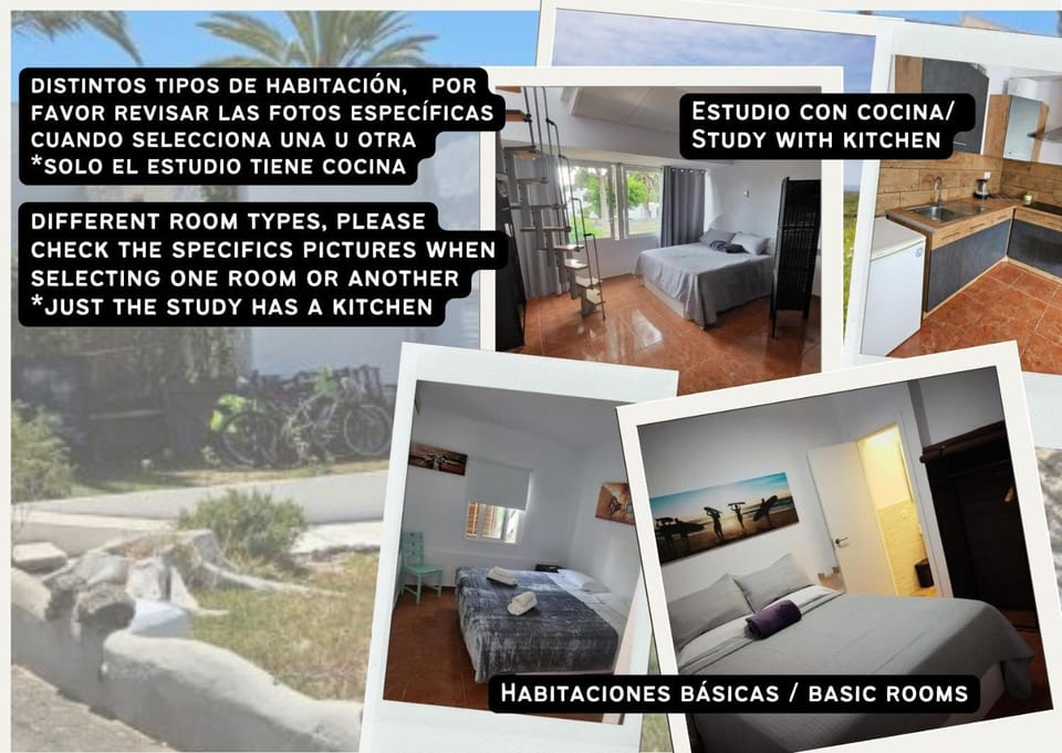 Bedroom, Text overlay