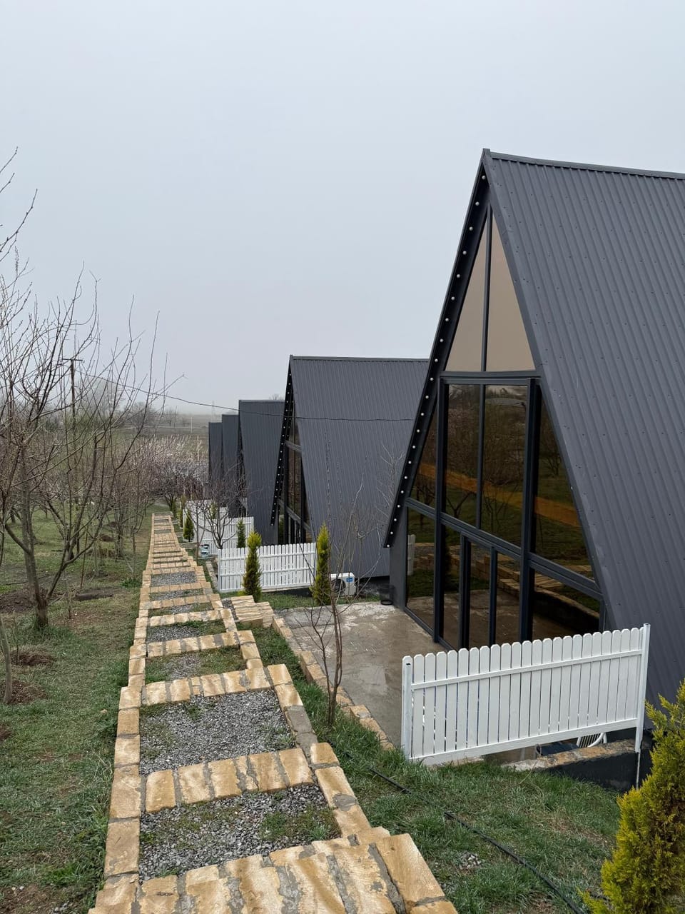Property building, Garden view
