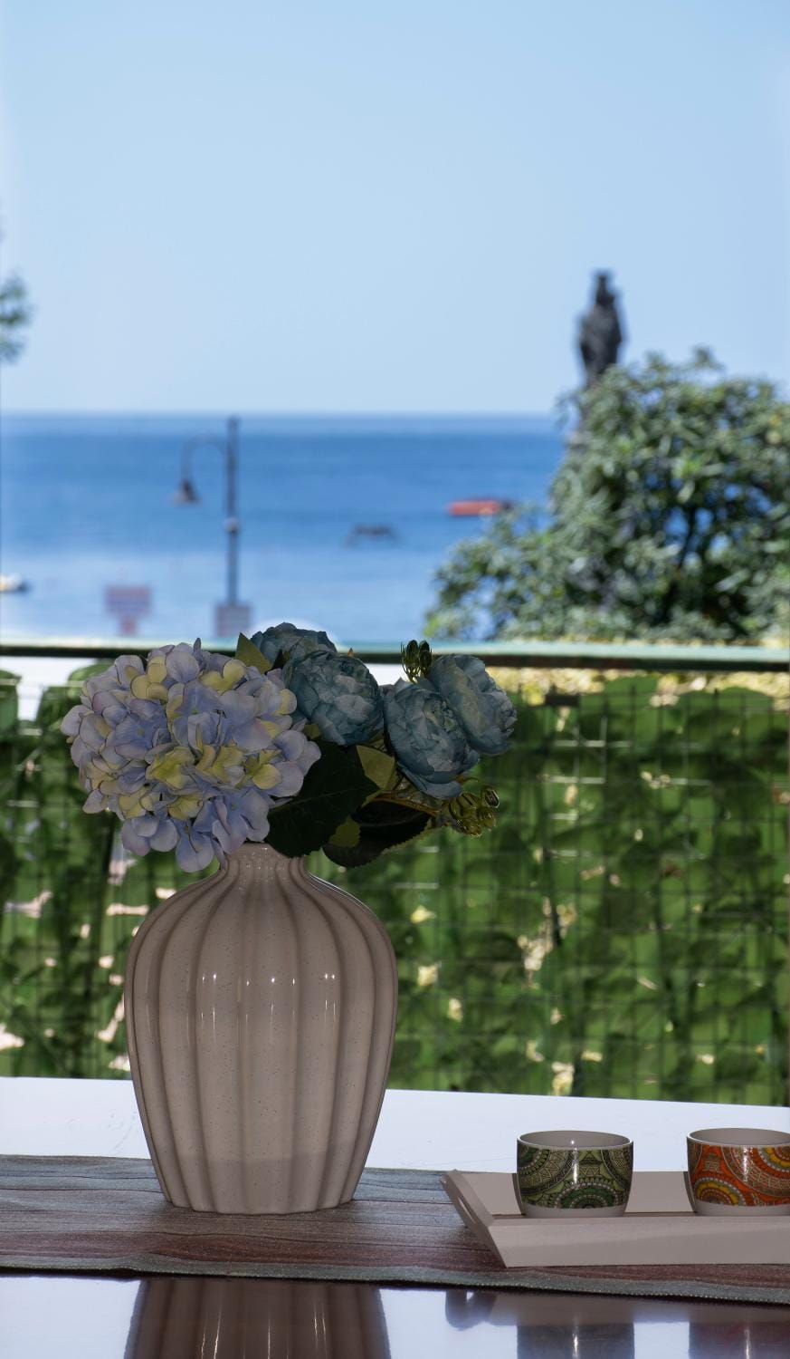 Day, Natural landscape, View (from property/room), Balcony/Terrace, Sea view