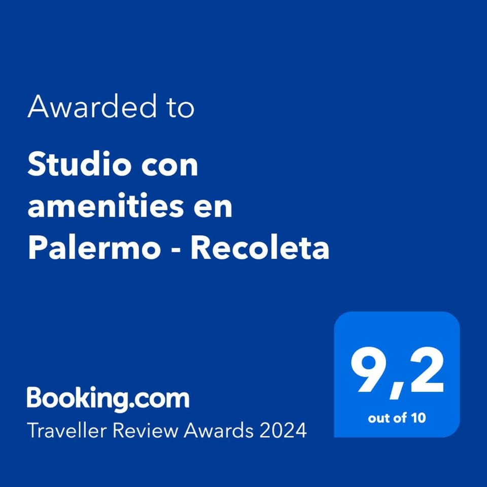 Studio con amenities en Palermo - Recoleta Apartment in Buenos Aires