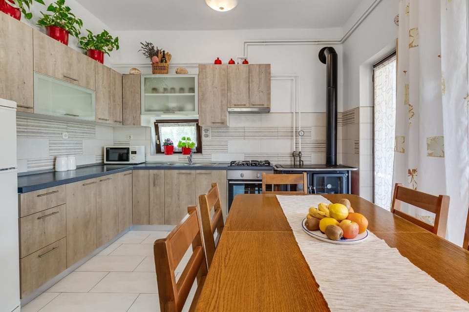 Kitchen or kitchenette, Dining area, minibar, pet friendly, stove
