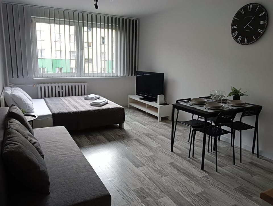 Bed, TV and multimedia, Living room, Seating area, Dining area