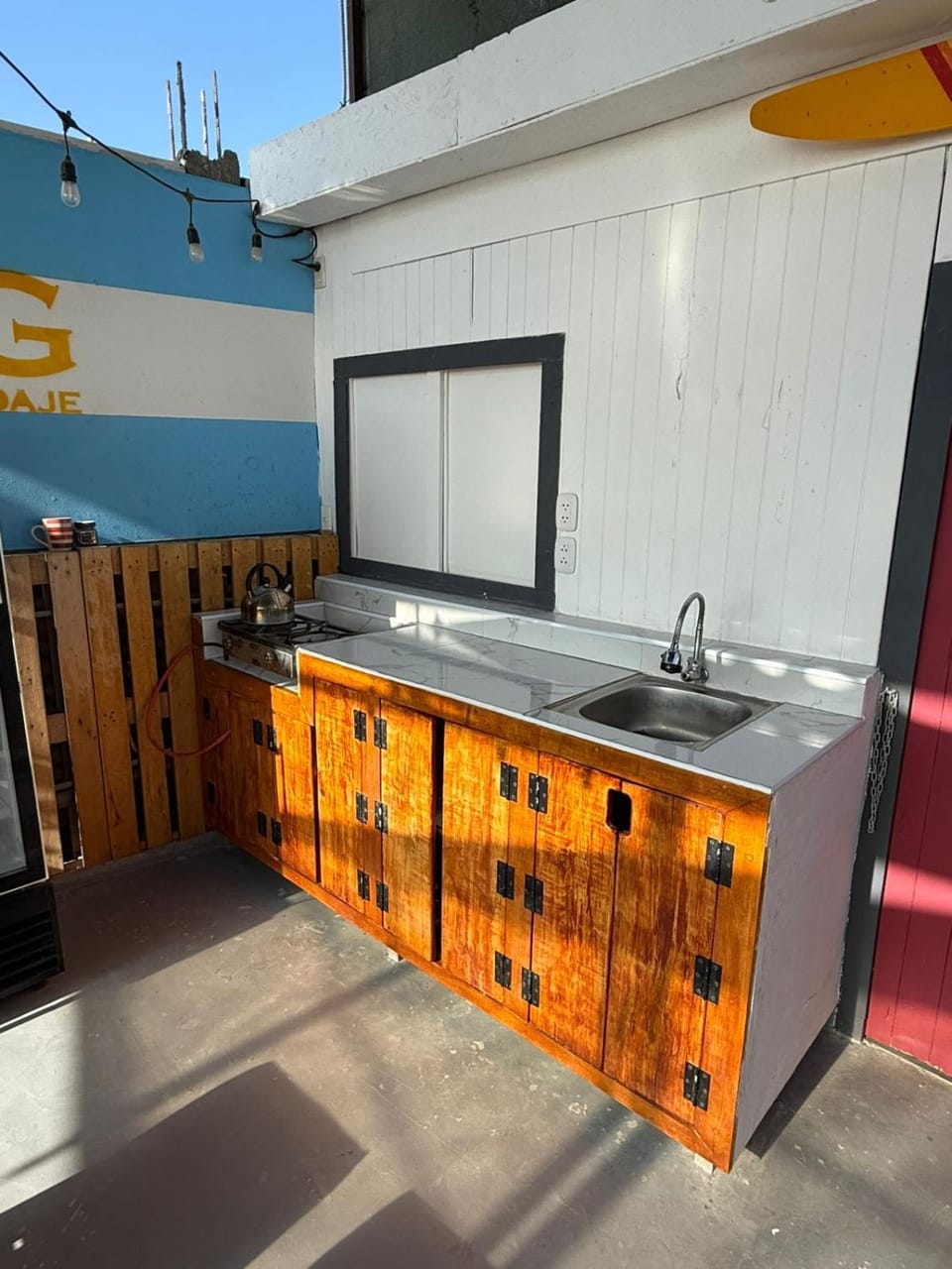 Balcony/Terrace, Kitchen or kitchenette, Communal kitchen, kitchen