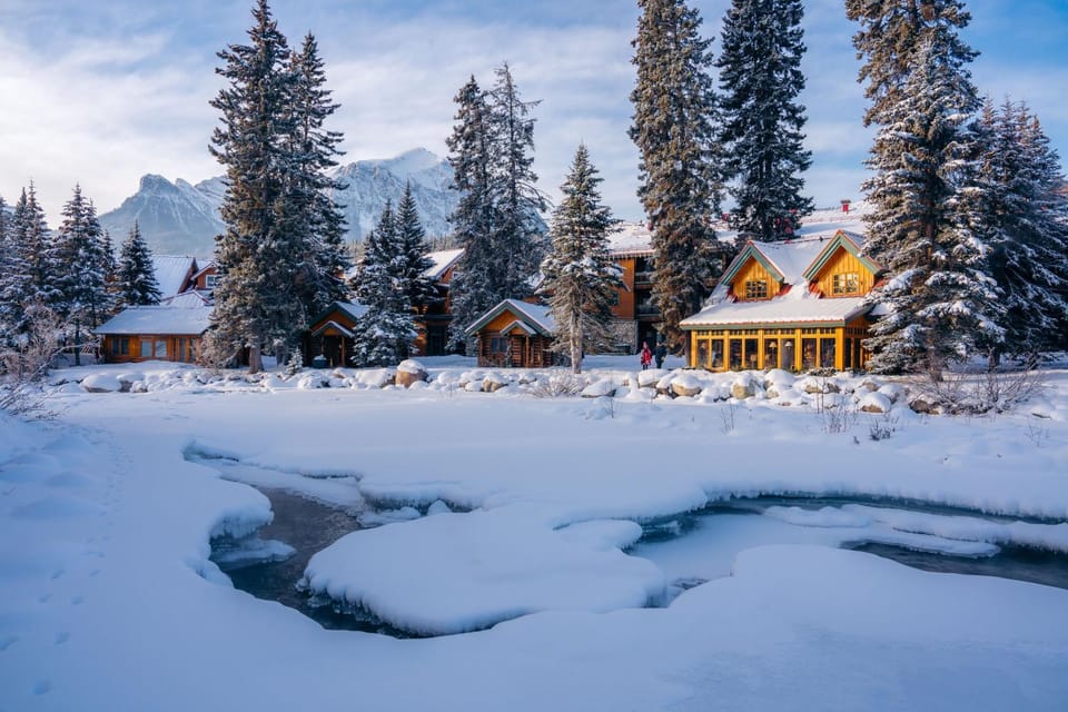 Property building, Day, Natural landscape, Winter