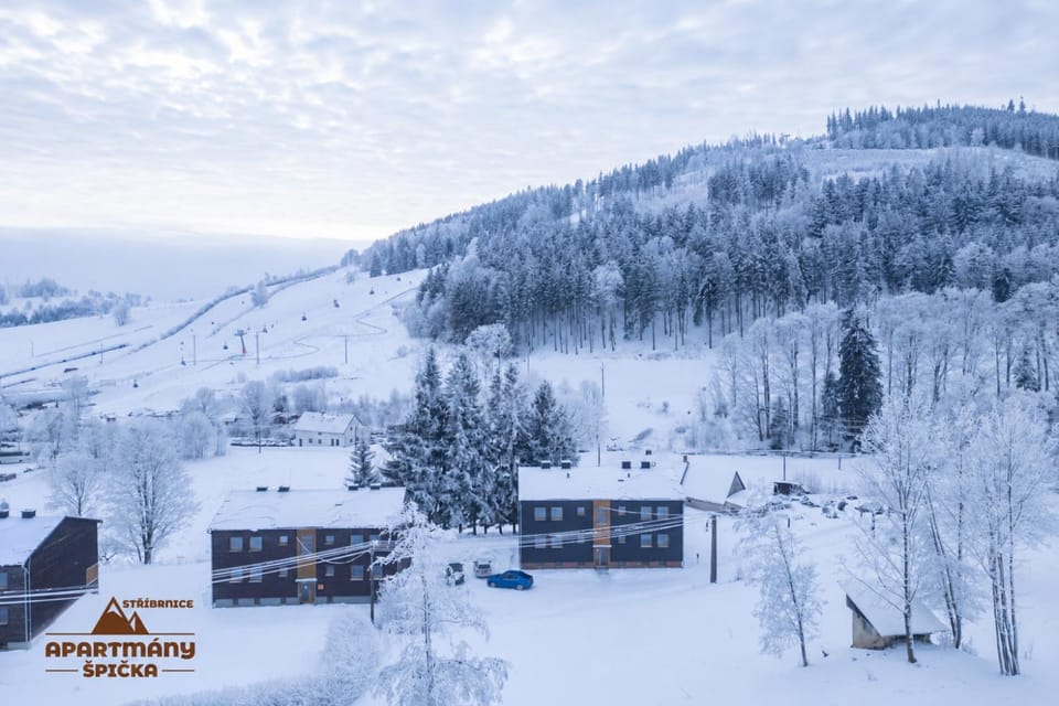 Property building, Natural landscape, Winter, Mountain view