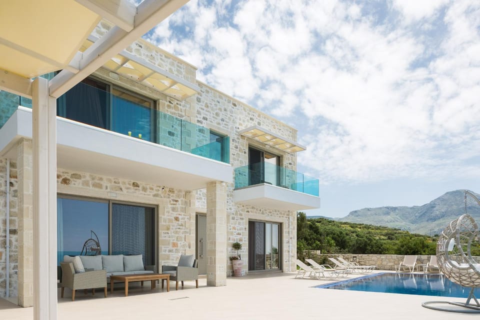 Flower Village House in Crete