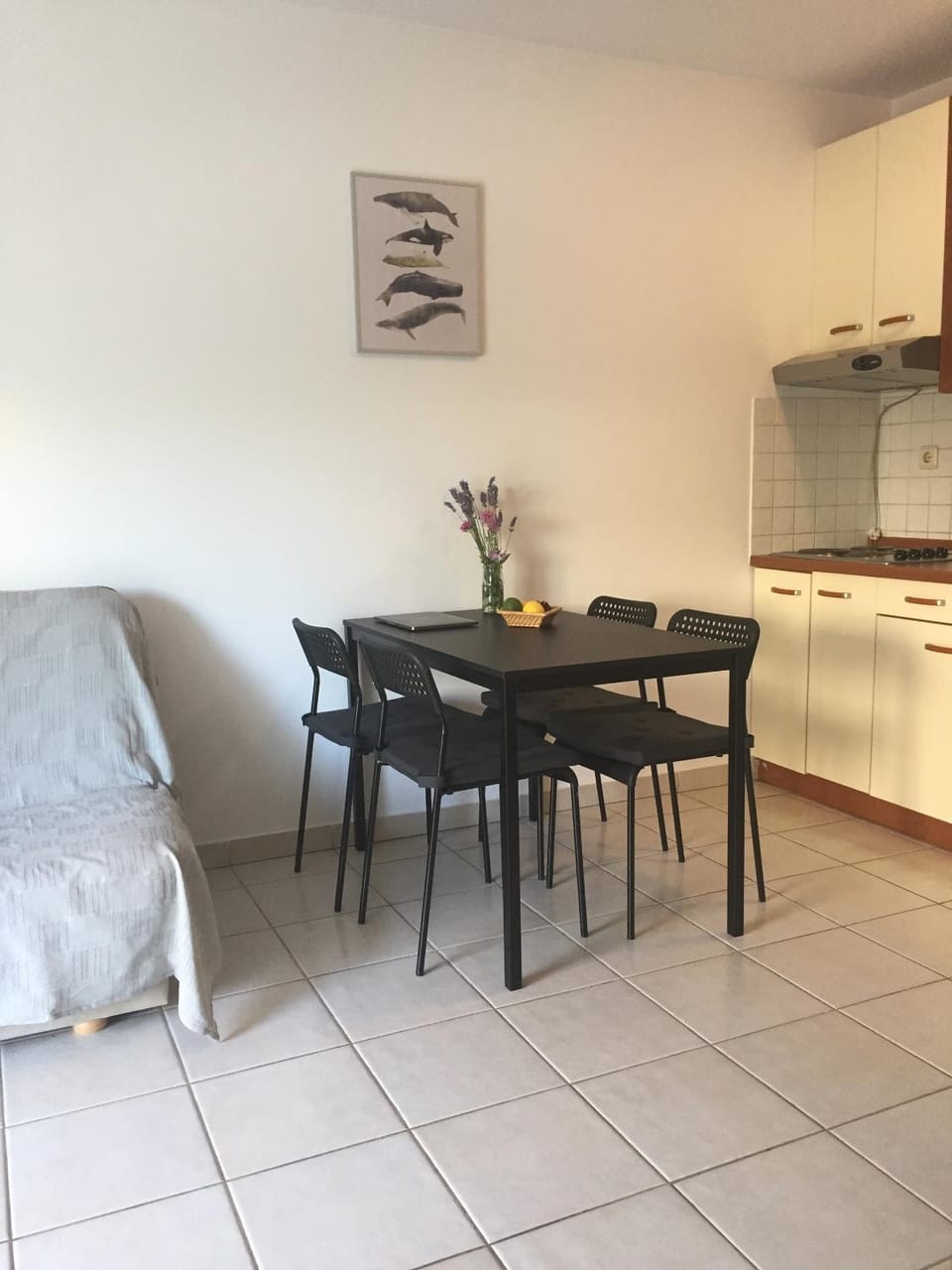 Kitchen or kitchenette, Seating area