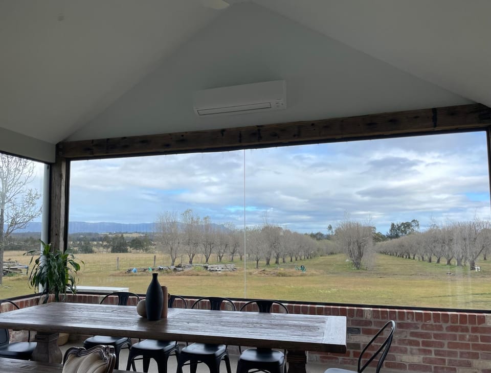Natural landscape, Dining area, Mountain view